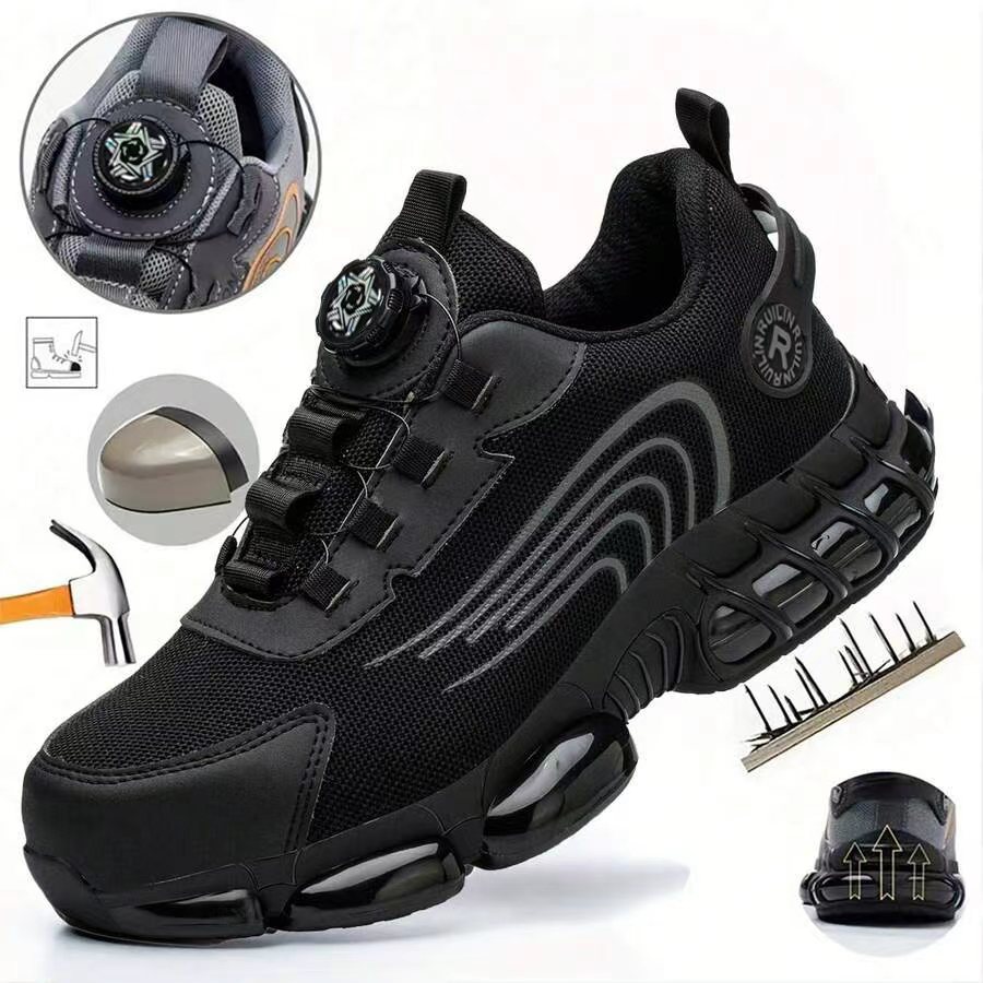 Men Shoes Sneakers - Calzature da Lavoro con Punta in