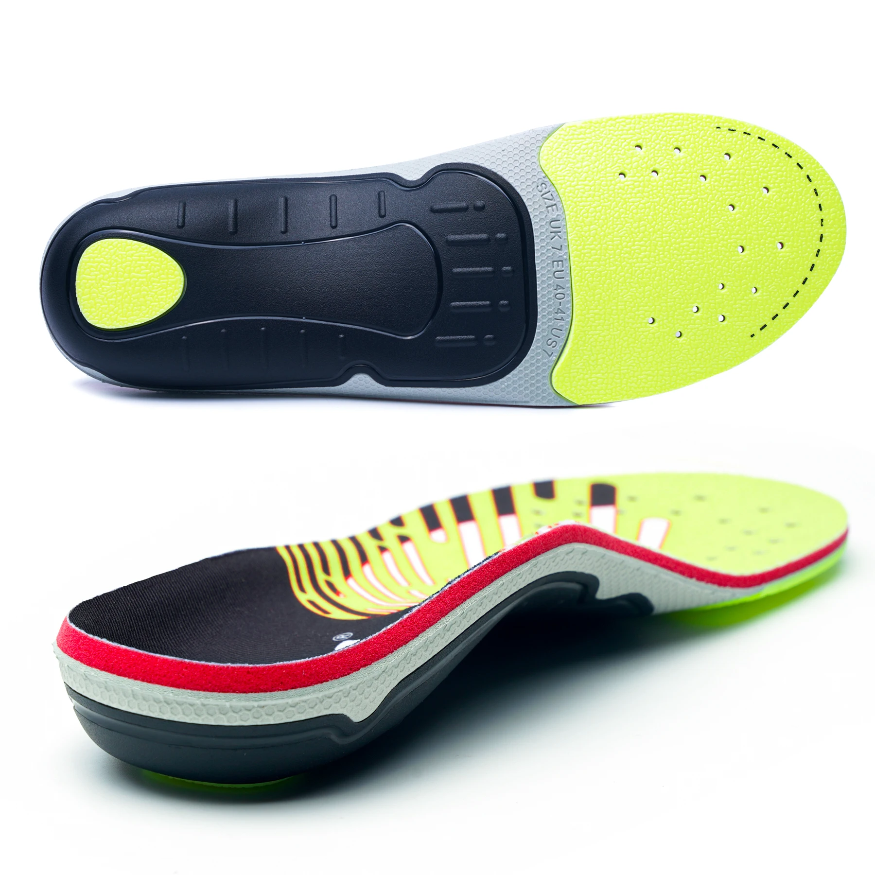 Men'S Shoes Green And White - Fascite plantare Sottopiede ortopedico Sollievo dal