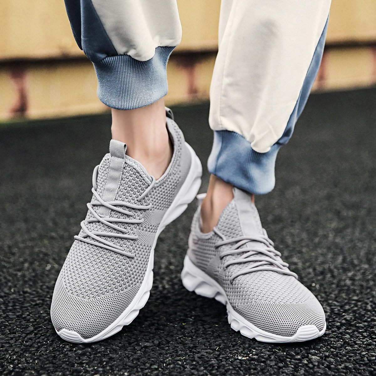 Men Shoes Sale - Sneaker da uomo traspirante Casual antiscivolo