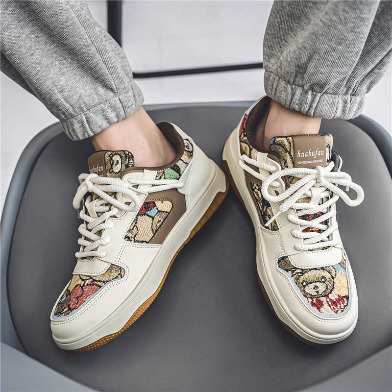 Men'S Shoes With Height Increase - Scarpe da Skateboard da Uomo con