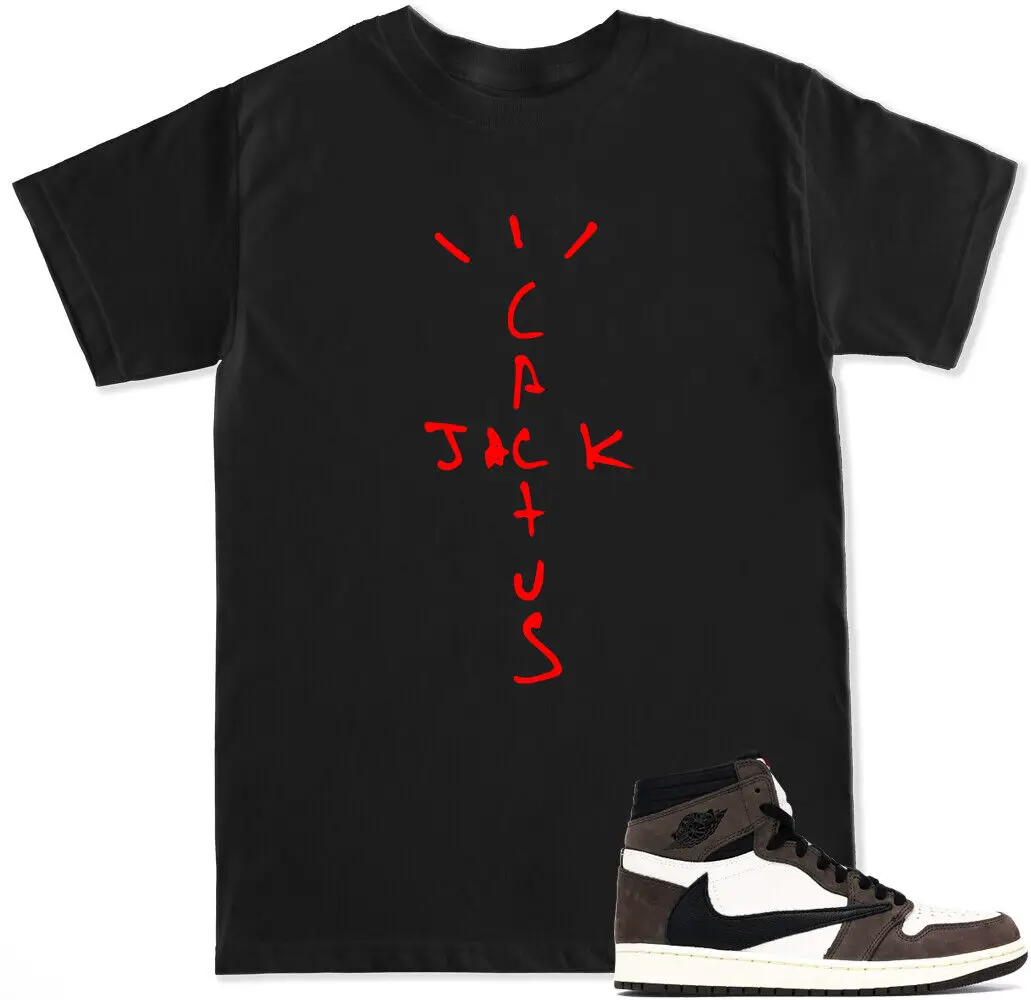 Men Shoes China - Maglietta Cactus Jack Retro 1 da