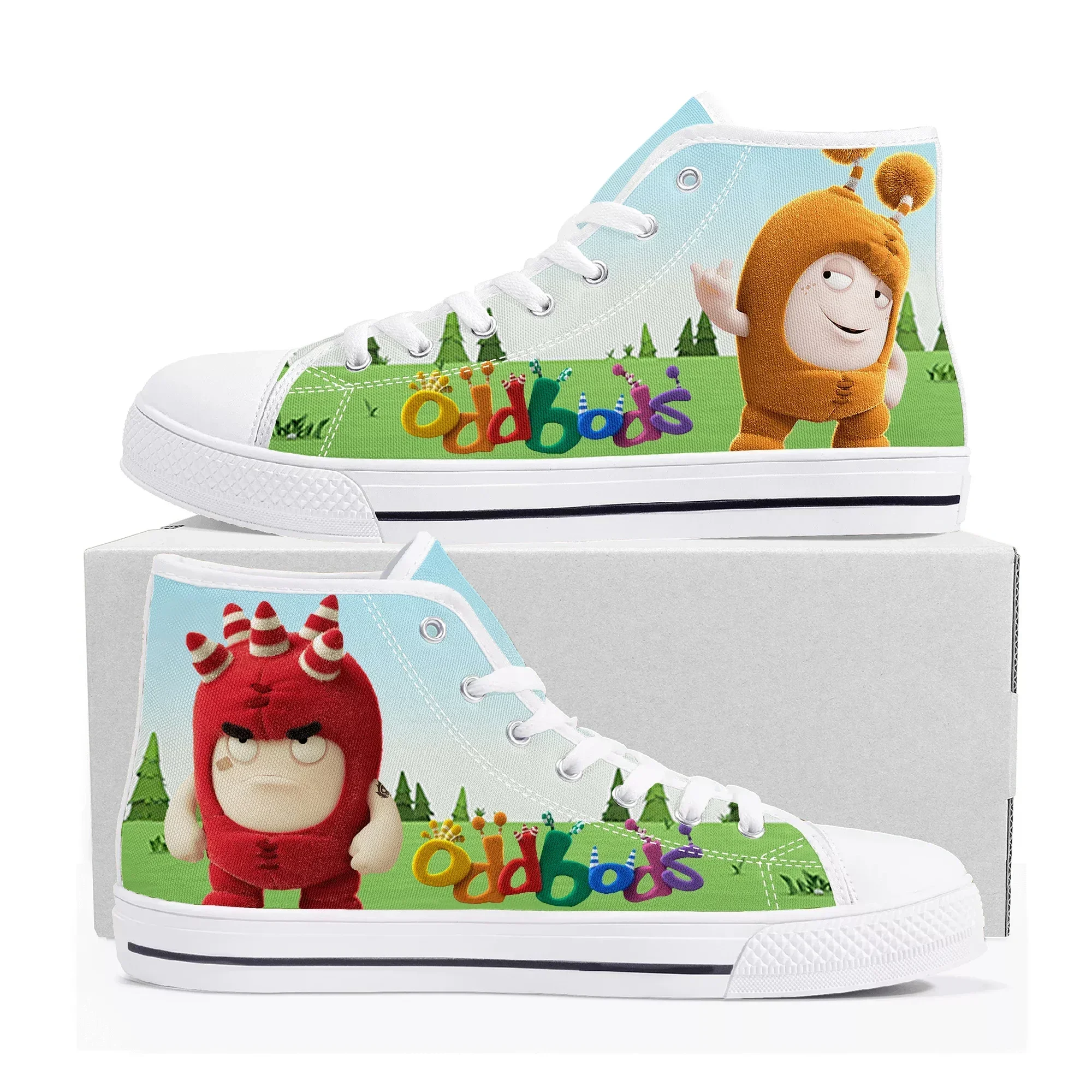 Men Shoes Singapore - Oddbods High Top Sneakers da uomo