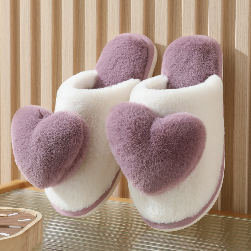 Men Shoes Size - Pantofole Invernali Calde con Motivo a