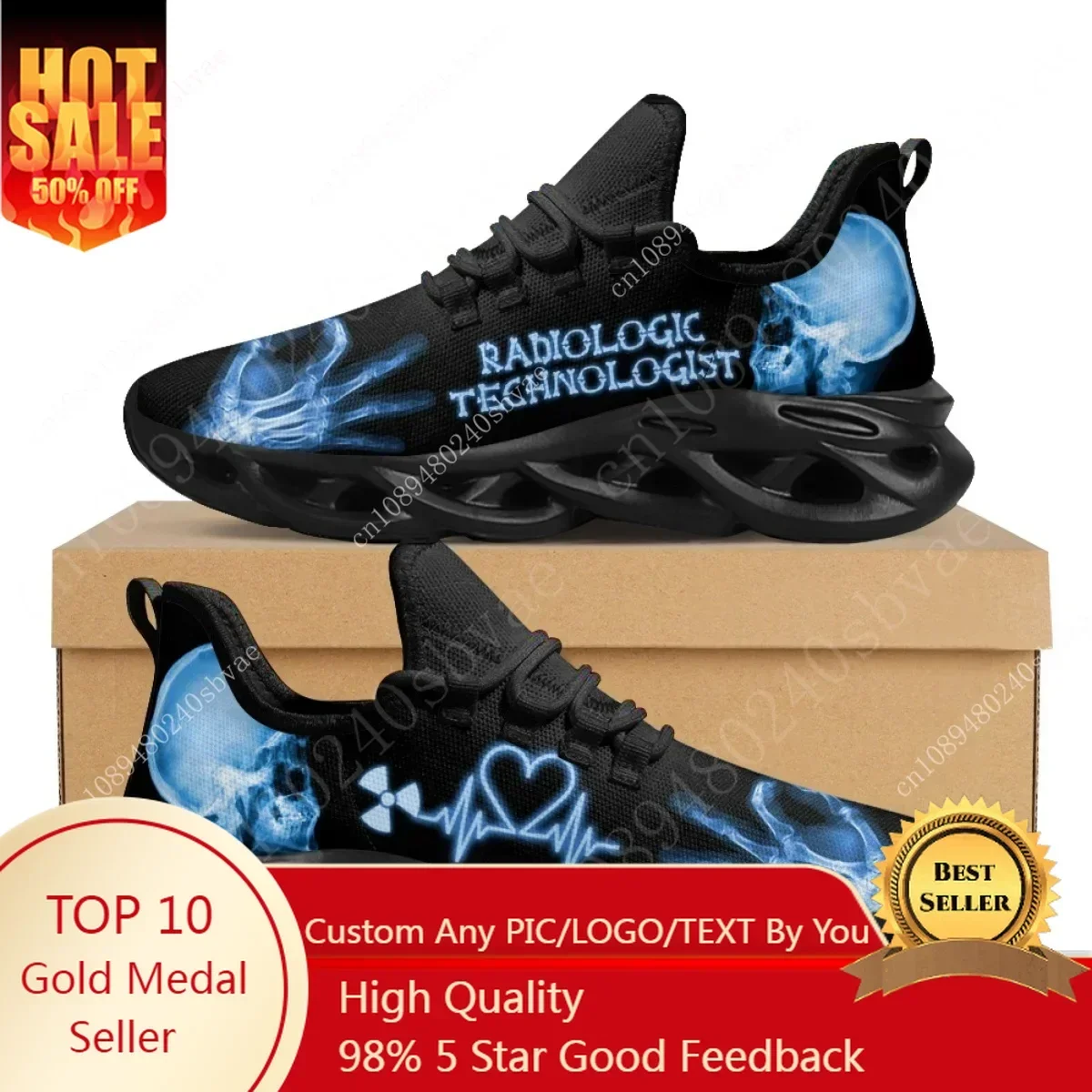 Men Shoes Sneakers - Scarpe da ginnastica per tecnologi radiologici,
