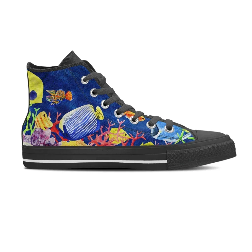 Men Shoes Sale - Scarpe da ginnastica alte in tela