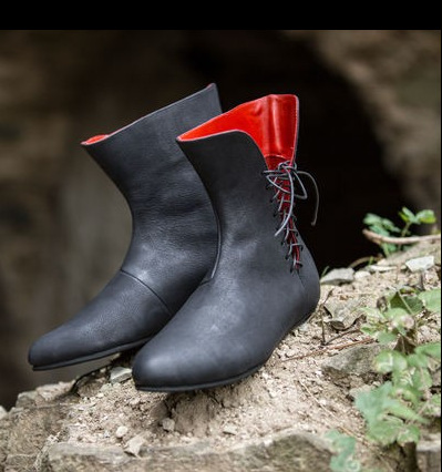 Men Shoes China - Scarpe medievali da uomo in pelle