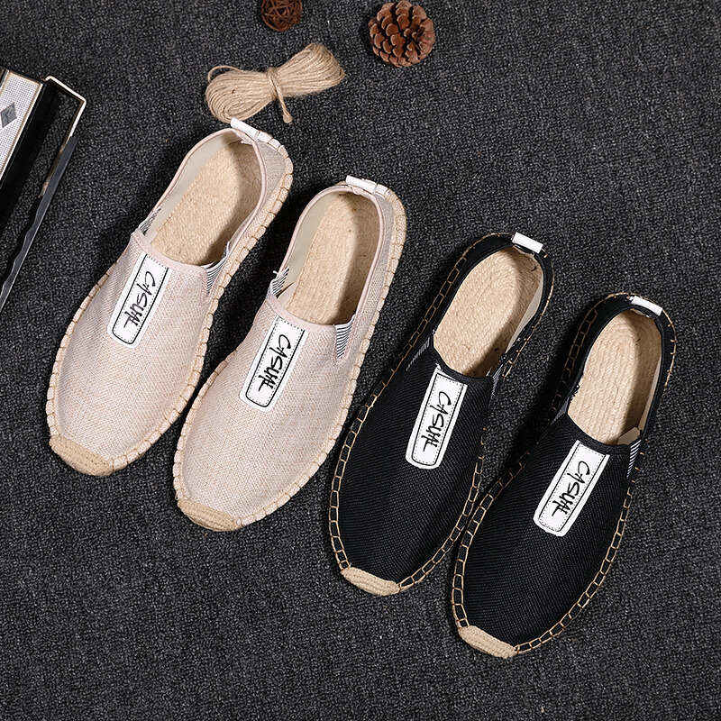 Men'S Shoes Loafers Casual - Scarpe Casual da Uomo in Lino,