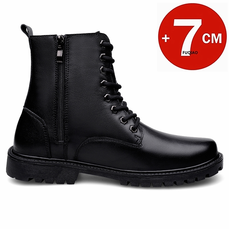 Stivali rialzati in vera pelle - Men'S Shoes With Height Increase recensione e prezzo
