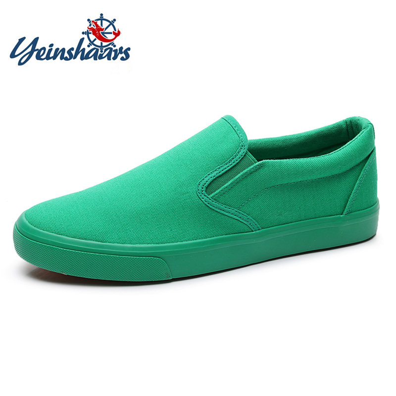 FUQIAO New Canvas Driving Shoe - Men'S Shoes Green And White recensione e prezzo