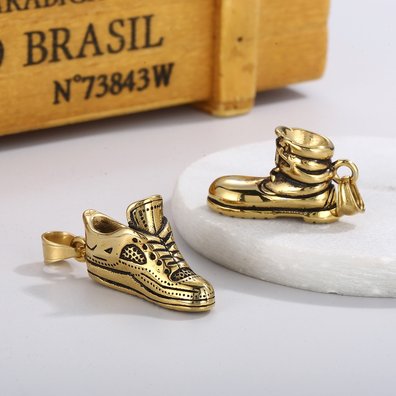 KALEN Fashion Punk collana con - Men Shoes Singapore recensione e prezzo