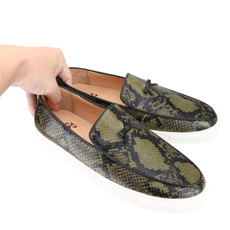 Sneakers da Uomo Piergitar in  - Men'S Shoes Green And White recensione e prezzo