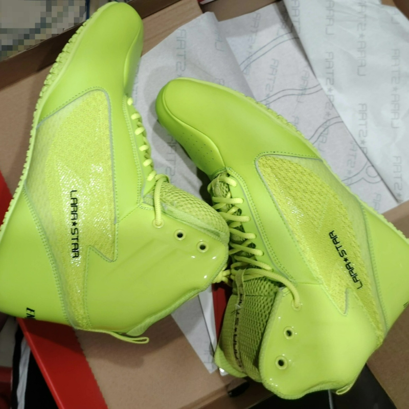 Scarpe da Wrestling di Lusso p - Men'S Shoes Green And White recensione e prezzo