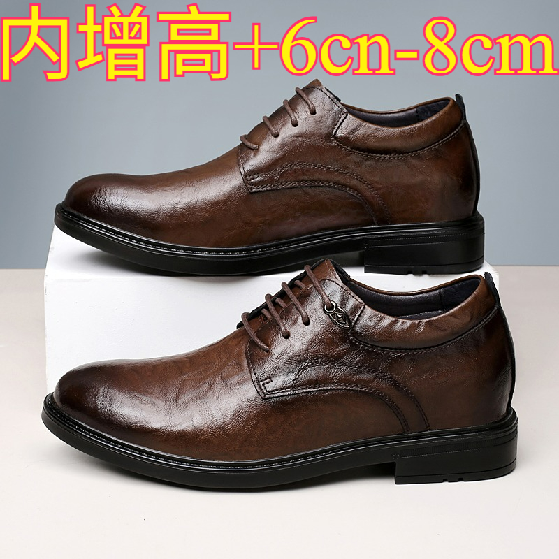 Scarpe Casual in Pelle con Ria - Men'S Shoes With Height Increase recensione e prezzo