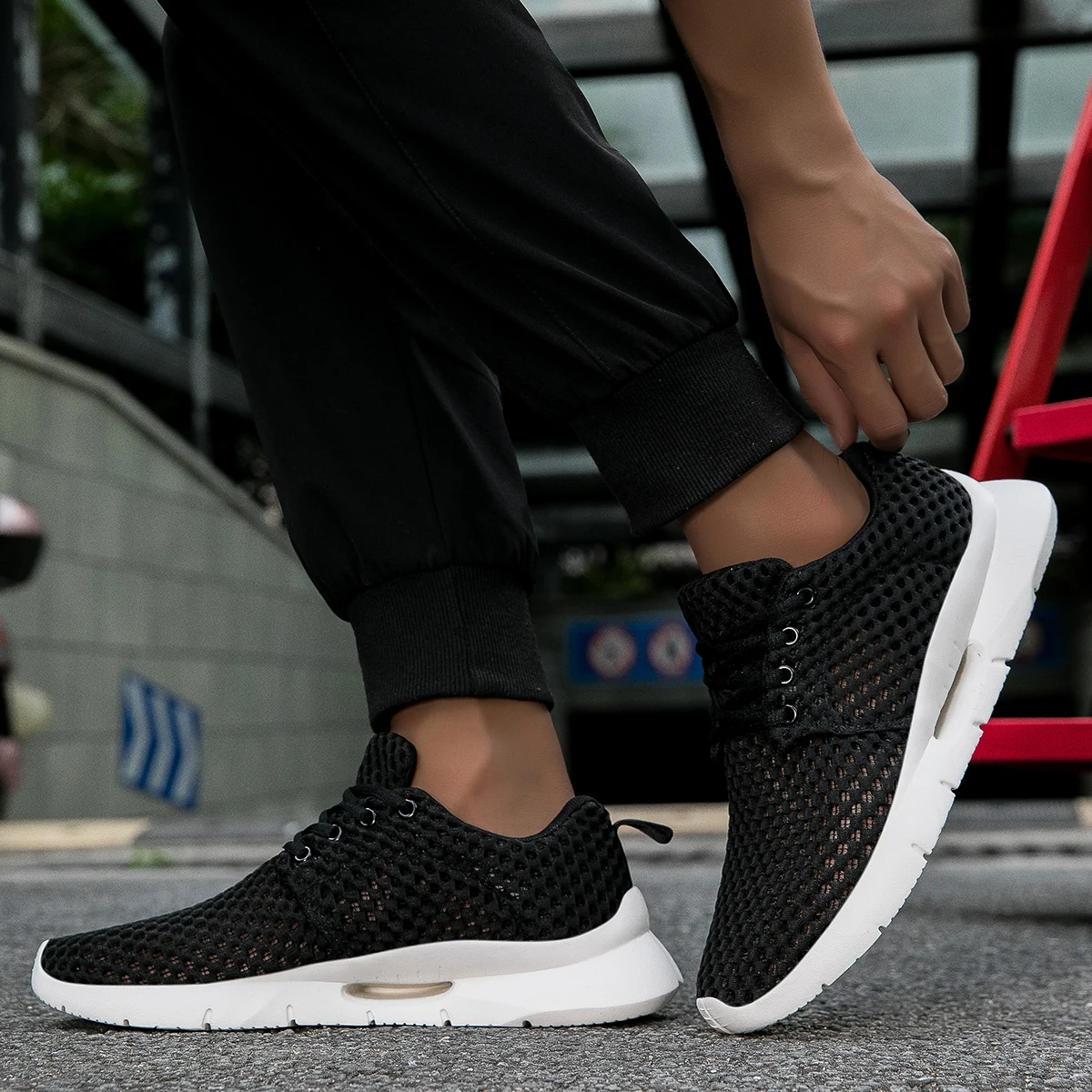 Scarpe da ginnastica in mesh t - Men'S Shoes Green And White recensione e prezzo